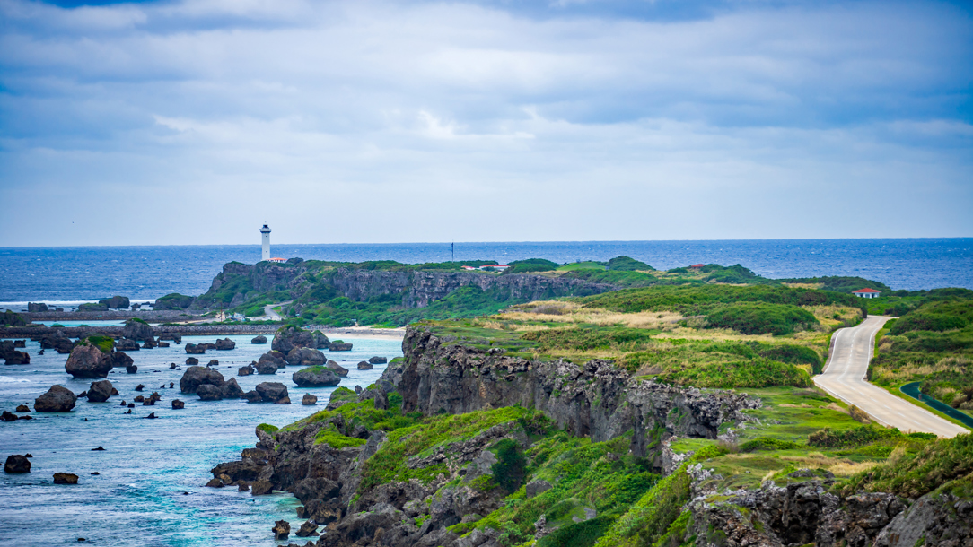 Looking out to the sea on Miyako Island.