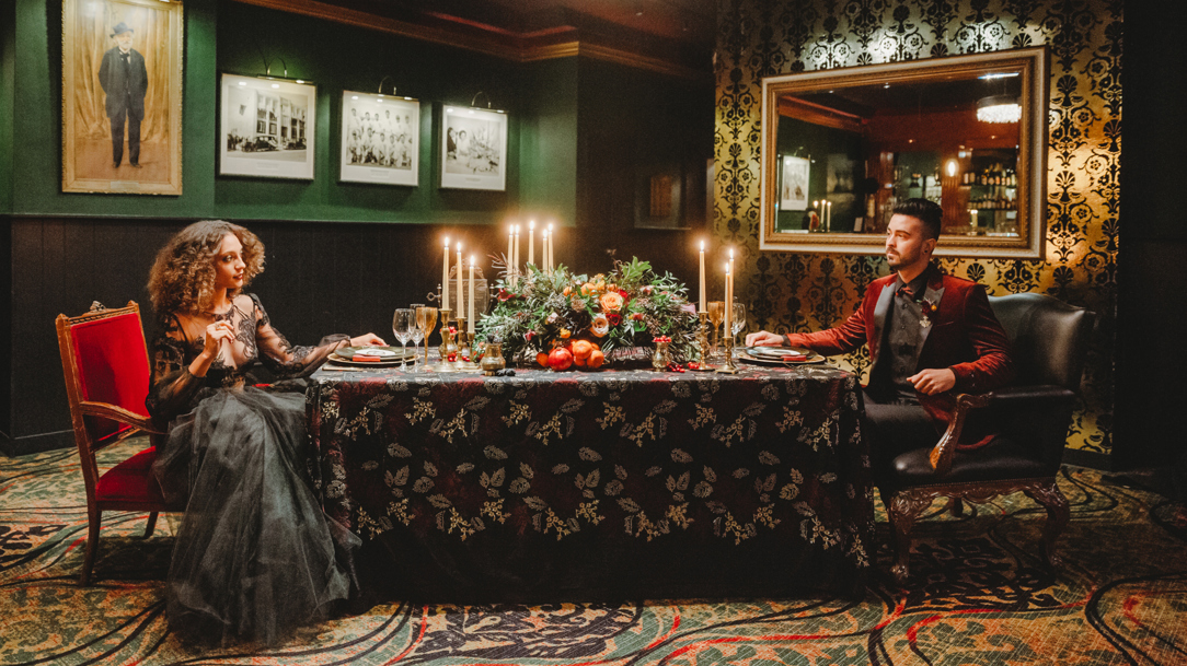 Inside the Verdi Club in San Francisco.