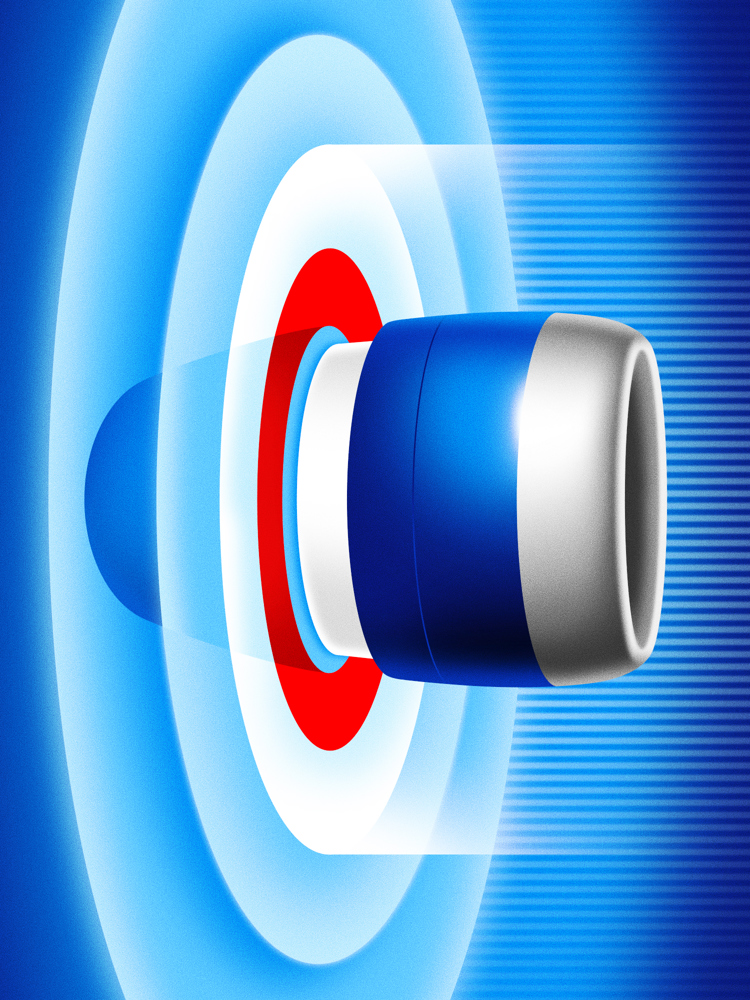 An illustration of an airplane engine.