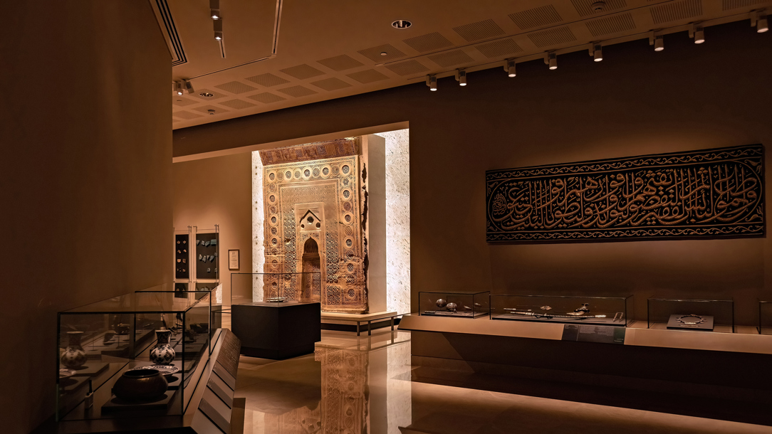 Exhibition at the National Museum of Oman.