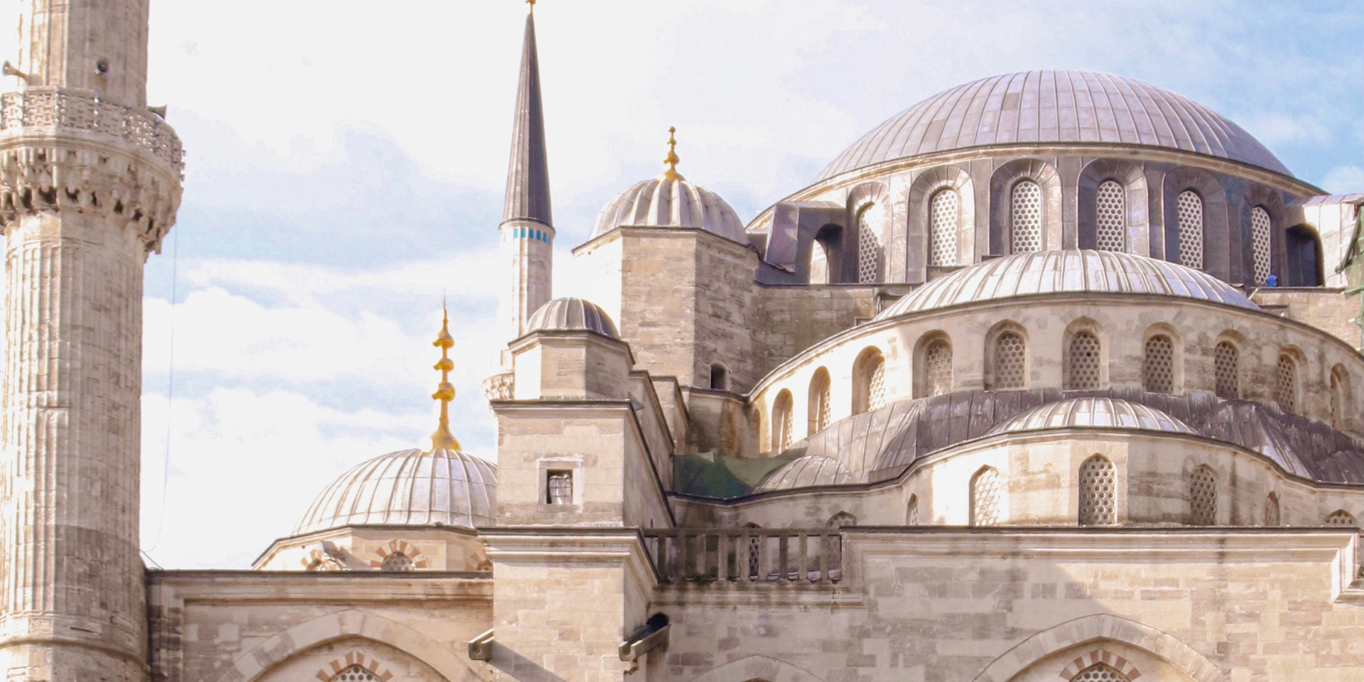 The Blue Mosque in Istanbul.