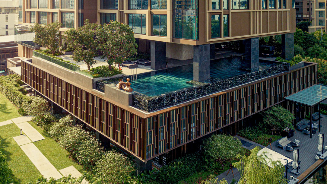 Exterior of the Kimpton Mass Lai Bangkok.