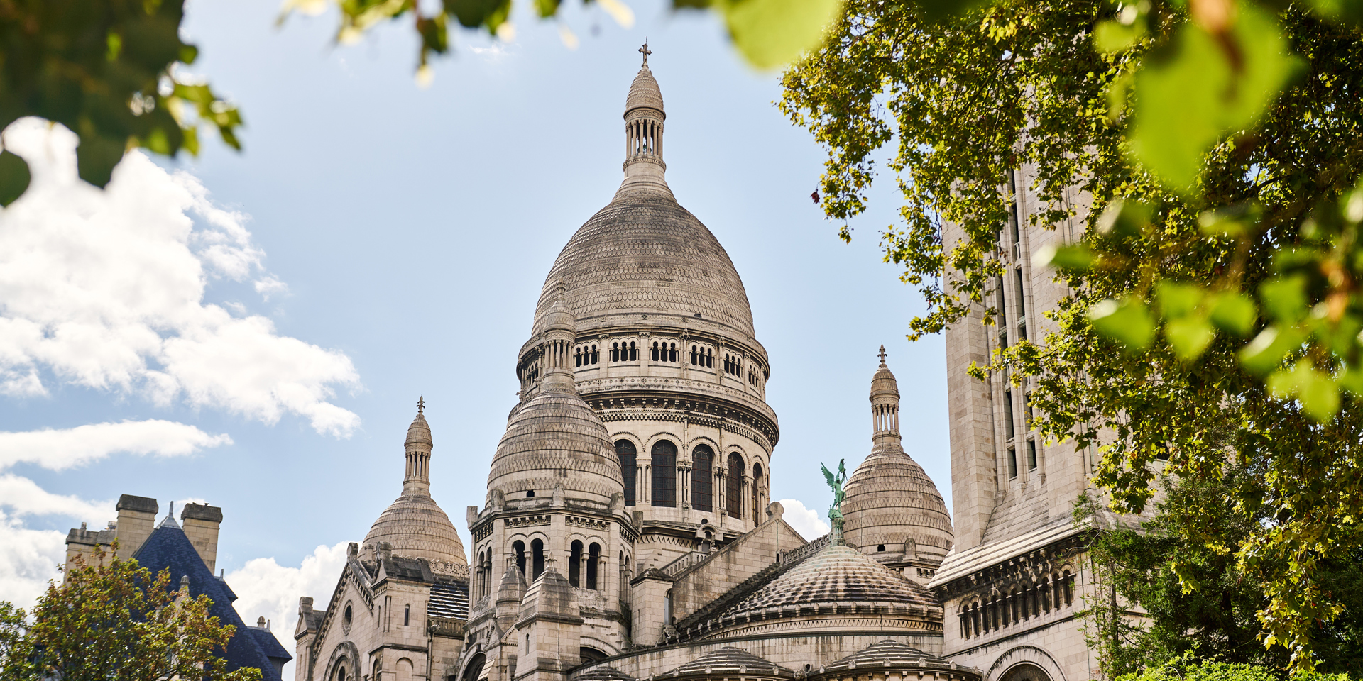 The towers of the Sacré Cœur.