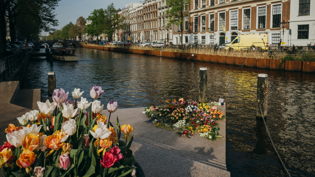 The Homomonument in Amsterdam.